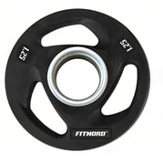 FitNord Vektskive 1,25 kg, Tri-Grip Black 1