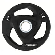 FitNord Vektskive 2,5 kg, Tri-Grip Black 1