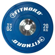 FitNord Competition Bumper Vektplate 20 kg 1