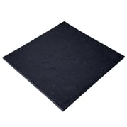 FitNord Gummiplate 1 m x 1 m x 30 mm, svart med blå prikker 1