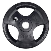 Vektplate 20 kg, FitNord Tri-Grip