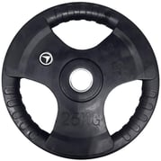 Vektplate 25 kg, FitNord Tri Grip