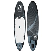FitNord Aqua 330 SUP-brettsett, G2 KEMI (hvit-svart), med glassfiberåre