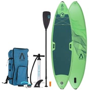 FitNord Aqua Leaf 340 SUP-brettsett, grønn G2