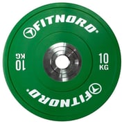 FitNord Competition Bumper Vektplate 10 kg