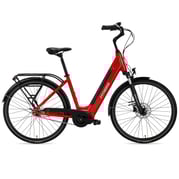 FitNord Classic 500 Elsykkel 2024, rød (630 Wh batteri/80 Nm)