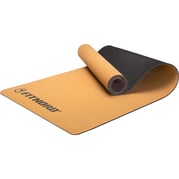 FitNord Yogamatte Kork , Svart