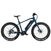 FitNord Rumble 500 Elfatbike 2024, blå (720 Wh batteri/80 Nm)