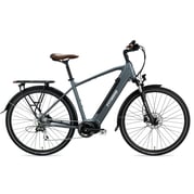 FitNord Venture 500 Elsykkel 2024, grafittgrå (612 Wh/80 Nm)