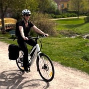 Scushi Norway Universe Elsykkel, hvit (360 Wh batteri)