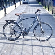 **Ferdig montert i butikk**Fitnord Venture 500 G2, Ramme 58 cm, Dekk 28", Batteri 720 Wh - Syklistens høyde 180–195 cm