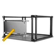 Rail door w/customized branding
