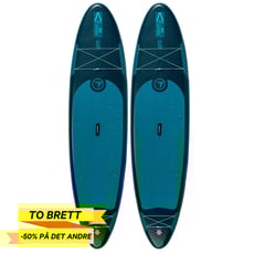 Brettsett: 2 x FitNord Aqua 330 SUP-brettsett, petrol