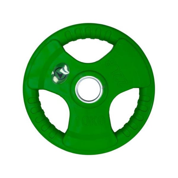 FitNord Tri Grip Color Vektskive 10 kg 1