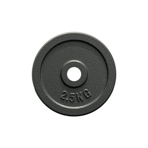 FitNord Vektskive 30 mm, Støpejern 2,5 kg 1