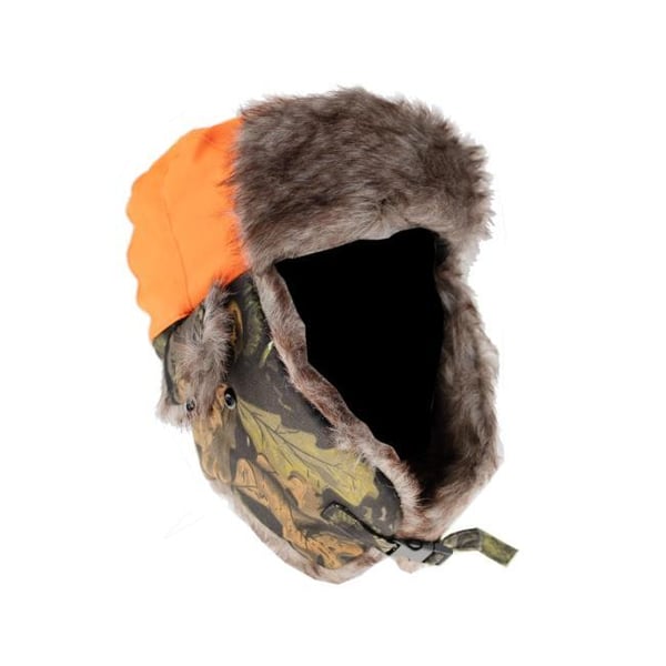 SnowFox Thermo Plus vendbar lue Camo/Oransje 2