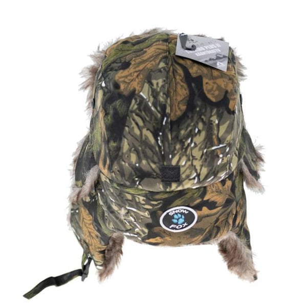 SnowFox Thermo Plus vendbar lue Camo/Oransje 4
