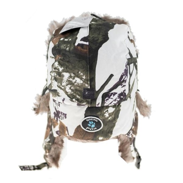 SnowFox Thermo Plus vendbar lue White Camo/Orange 4