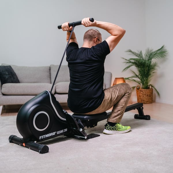 FitNord Oceans 200 Romaskin + Remskive med bicep- og trisepscurl 5