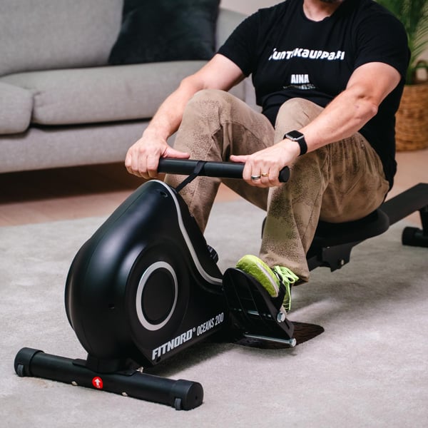 FitNord Oceans 200 Romaskin + Remskive med bicep- og trisepscurl 3