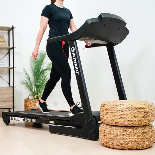 FitNord Sprint 200 G2 Tredemølle *SMØREFRI* 4