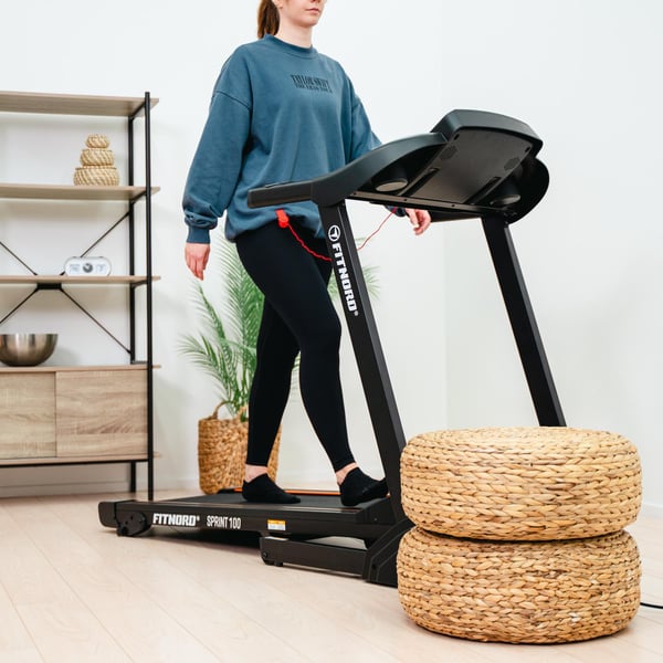 FitNord Sprint 100 G2 Tredemølle *SMØREFRI* 5