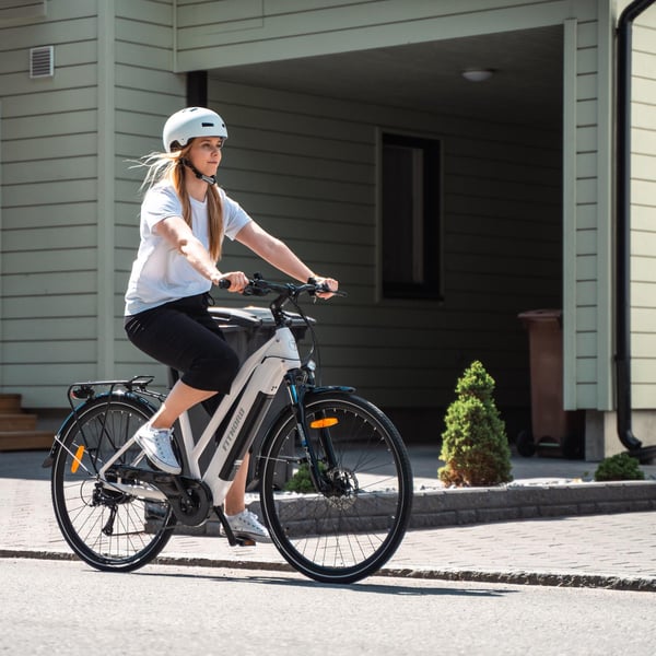 FitNord Ava 300 Elsykkel G2, hvit 3
