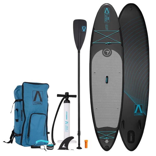 FitNord Aqua 330 SUP-brettsett, svart G2 1