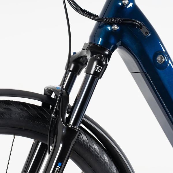 FitNord Ava 700FS NightSky Elsykkel, mørkeblå, ramme 48 cm, dekk 27,5", batteri 720 Wh 4