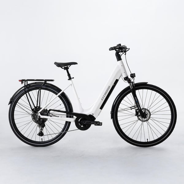 FitNord Ava 800 Elsykkel, hvit 1