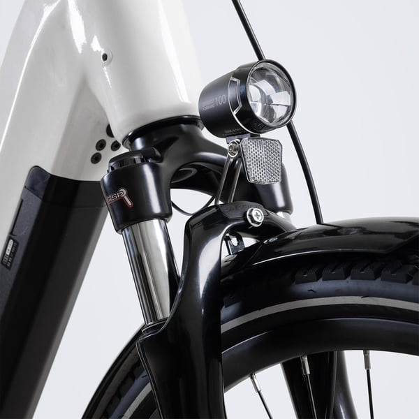 FitNord Ava 800 Elsykkel, hvit 7