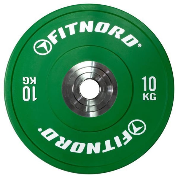 FitNord Competition Bumper Vektplate 10 kg 1