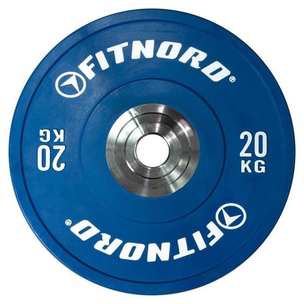 FitNord Competition Bumper Vektplate 20 kg 1