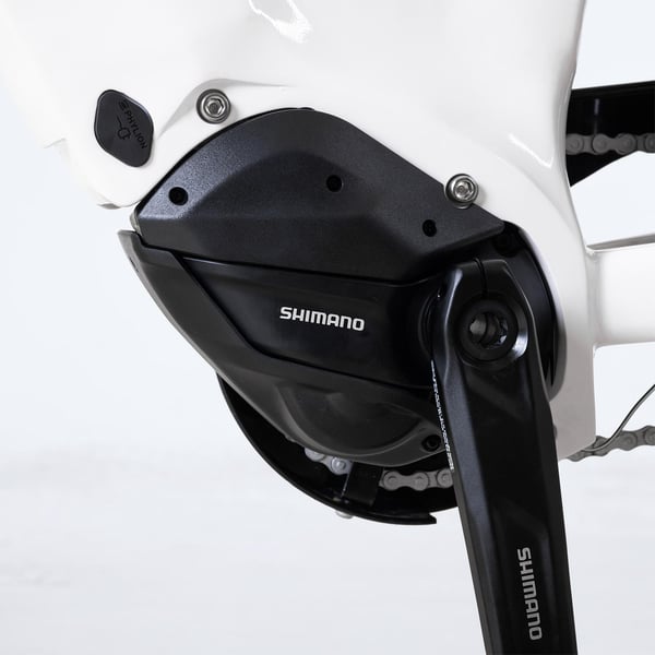FitNord Classic 800 Elsykkel, hvit 9