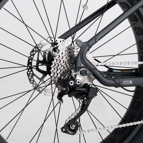 FitNord Rumble 500 Elfatbike G2, svart 18