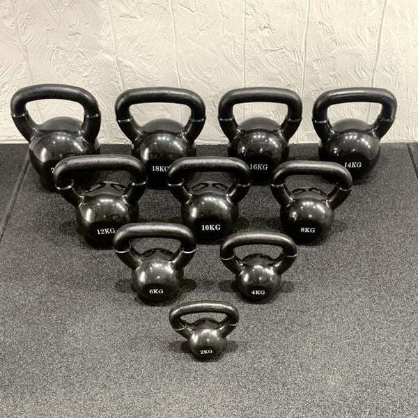 FitNord vinylbelagt kettlebell 16 kg G2 2