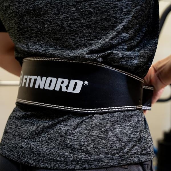 FitNord  Treningsbelte i skinn 4