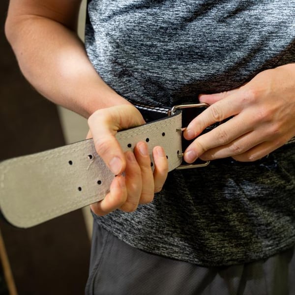 FitNord  Treningsbelte i skinn 3