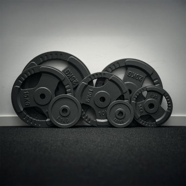 FitNord Vektskive 30 mm, Støpejern 1,25 kg 5