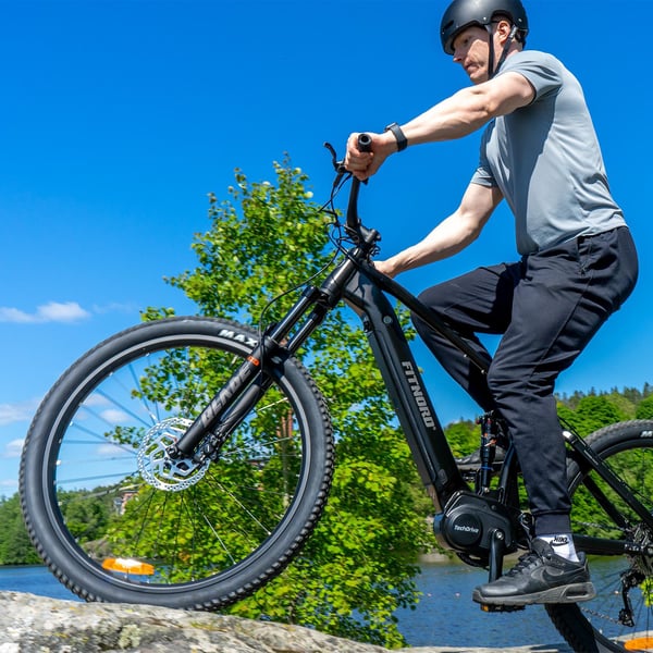 FitNord Ranger 700FS El-terrengsykkel, mintgrønn (720 Wh batteri) -23
