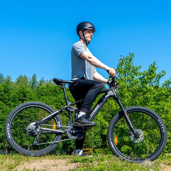 FitNord Ranger 700FS El-terrengsykkel, mintgrønn (720 Wh batteri) -23