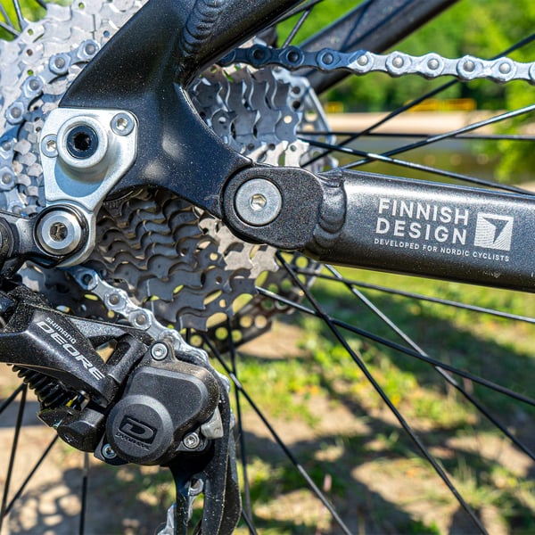 FitNord Ranger 700FS El-terrengsykkel, mintgrønn (720 Wh batteri) -23