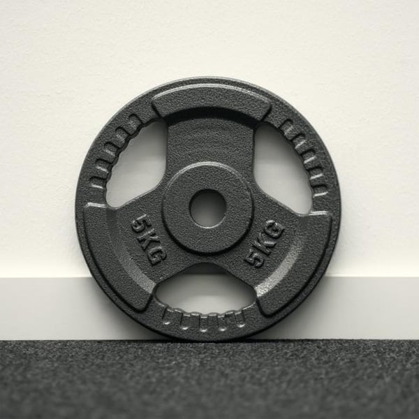 FitNord Vektplate 30 mm, Støpejern 5 kg