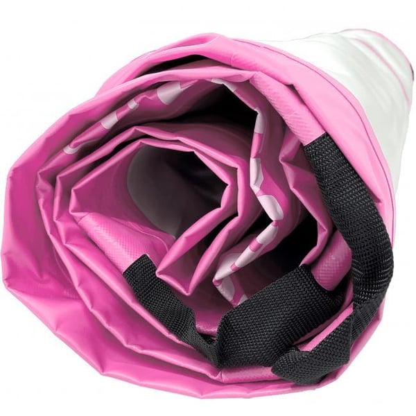 FitNord Airtrack Luftakrobatikkbane 3 x 1 meter, rosa