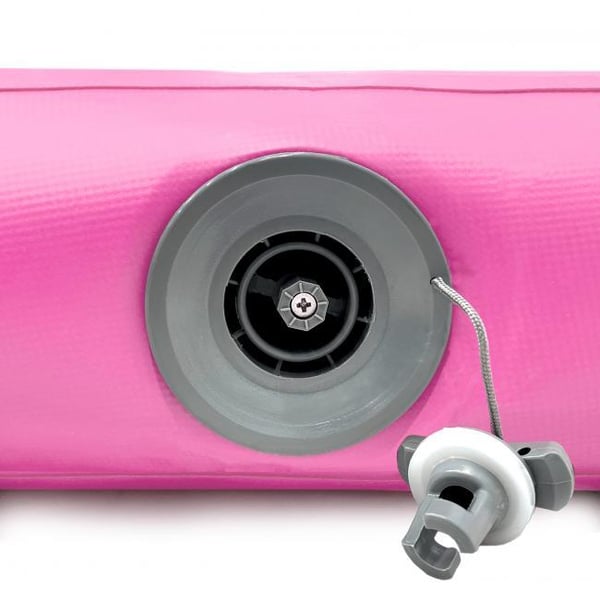 FitNord Airtrack Luftakrobatikkbane 3 x 1 meter, rosa