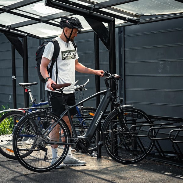 FitNord Venture 500 Elsykkel G2, svart