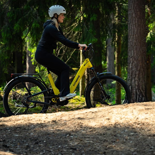 FitNord Ava 700FS Elsykkel 2025, gul