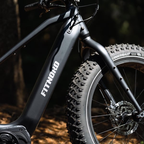 FitNord Rumble 500 Elfatbike 2025, svart