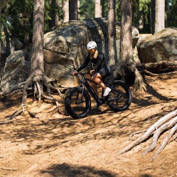 FitNord Rumble 500 Elfatbike 2025, svart