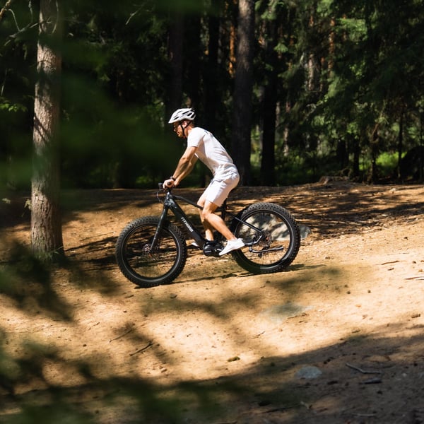 FitNord Rumble 500 Elfatbike 2025, svart